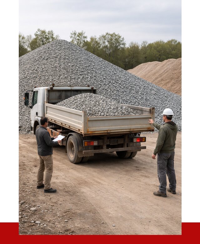 Купить гранитный щебень в Курске от 2919 руб. | ПРОНЕРУДКус