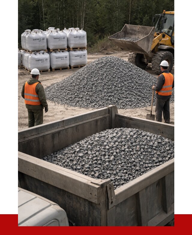 Щебень габбро диабаз 20-40 в Курске от 3544 руб. | ПРОНЕРУДКус