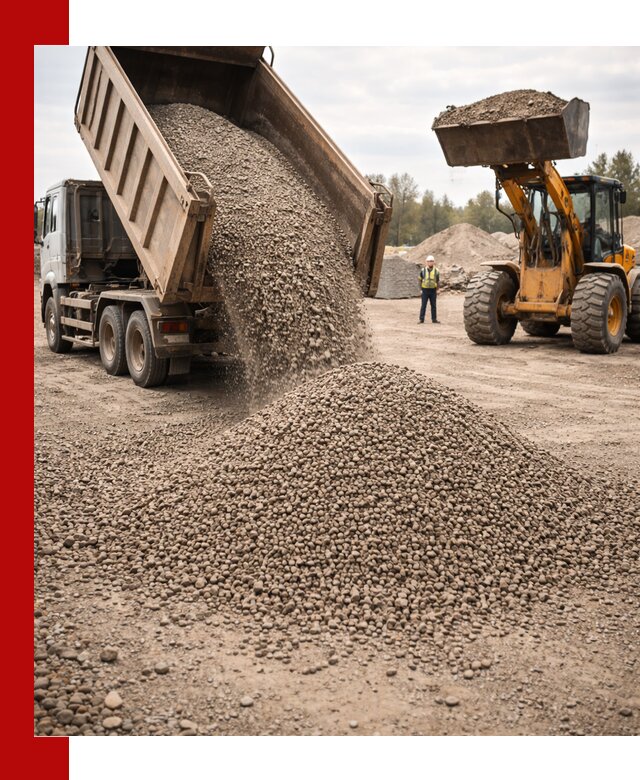 Гравийный щебень фракция 3–10 с доставкой в Курске