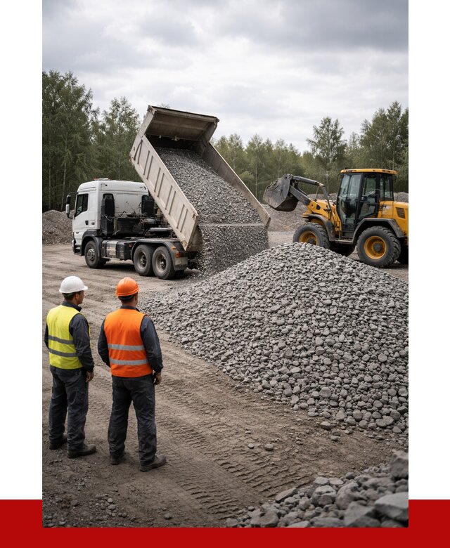 Гравийный щебень фракция 40-70 в Курске от 9903р | ПРОНЕРУДКус