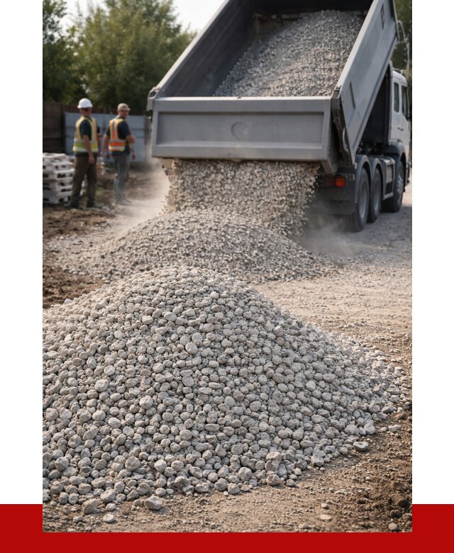 Известняковый щебень фракция 5–10 в Курске от 4378 р ПРОНЕРУДКус