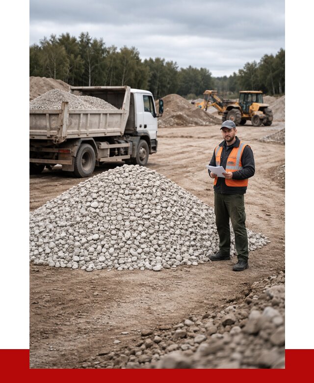 Доломитовый щебень в Курске купить от 2293 р., ПРОНЕРУДКус