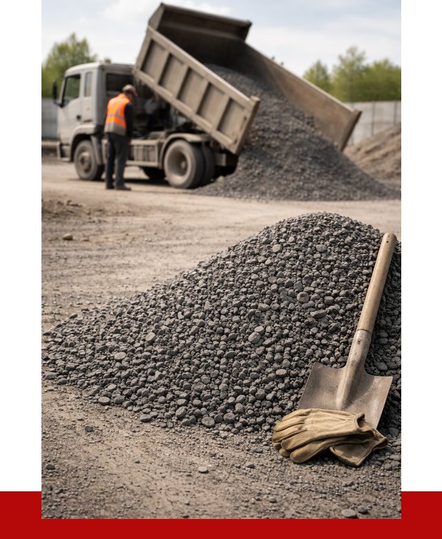 Шлаковый щебень фракция 5-20 в Курске от 1876 р. ПРОНЕРУДКус