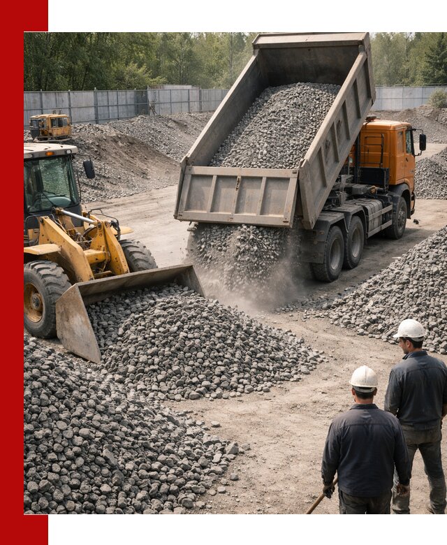 Шлаковый щебень фракция 20-40 доставка и продажа в Курске