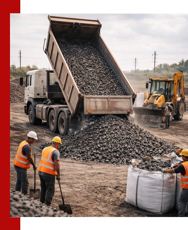 Шлаковый щебень фракция 40-70 с доставкой в Курске