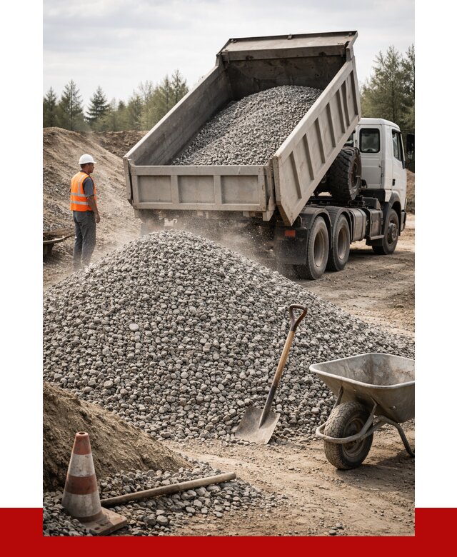 Купить вторичный щебень в Курске от 1564 р. - ПРОНЕРУДКус
