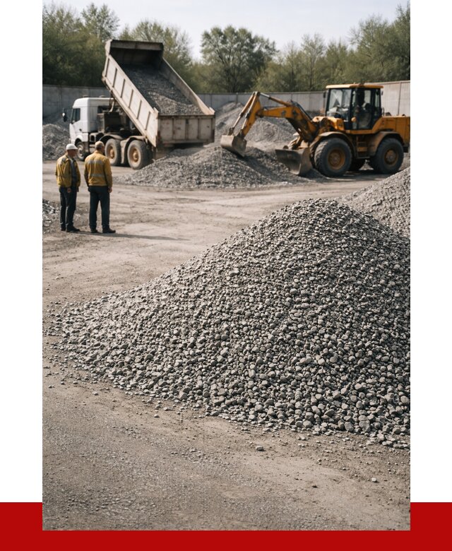 Вторичный щебень фр. 5-20 в Курске от 1668 р. - ПРОНЕРУДКус