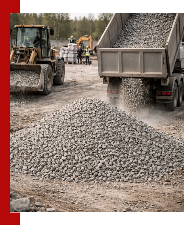 Вторичный щебень фракции 5-20 в Курске — доставка и продажа крупнотоннажно