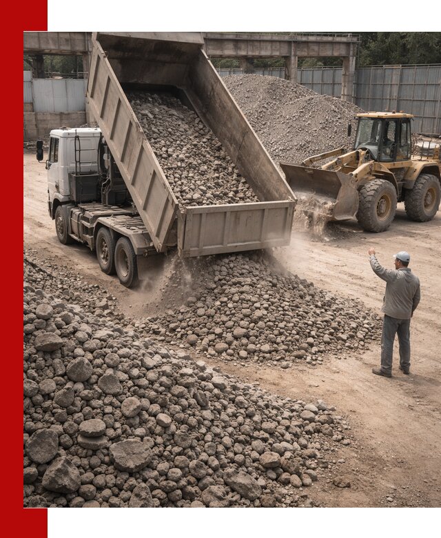 Вторичный щебень фракция 20-40 с доставкой в Курске