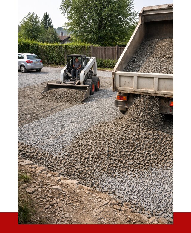 Щебень для парковки в Курске с доставкой от 1251 р.| ПРОНЕРУДКус