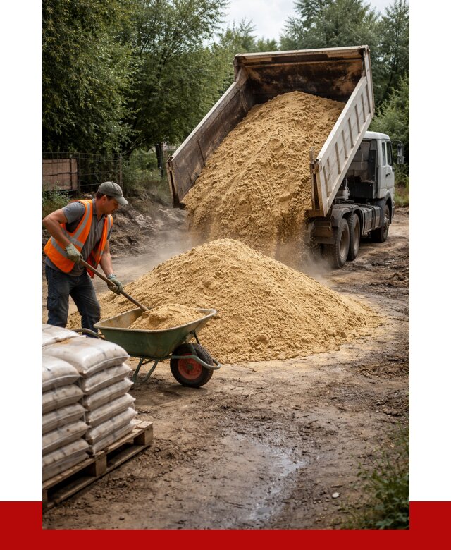 Купить песок с доставкой в Курске от 1876 р. | ПРОНЕРУДКус