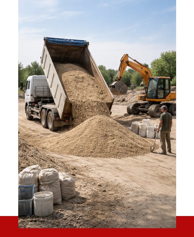 Купить речной песок в Курске от 1251 р. за куб | ПРОНЕРУДКус