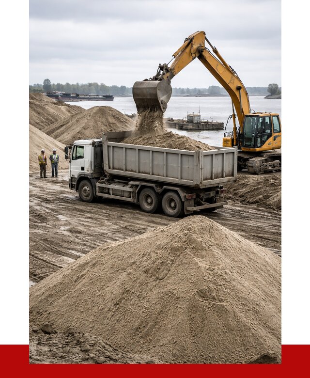 Купить речной песок навалом в Курске от 1876 р., ПРОНЕРУДКус