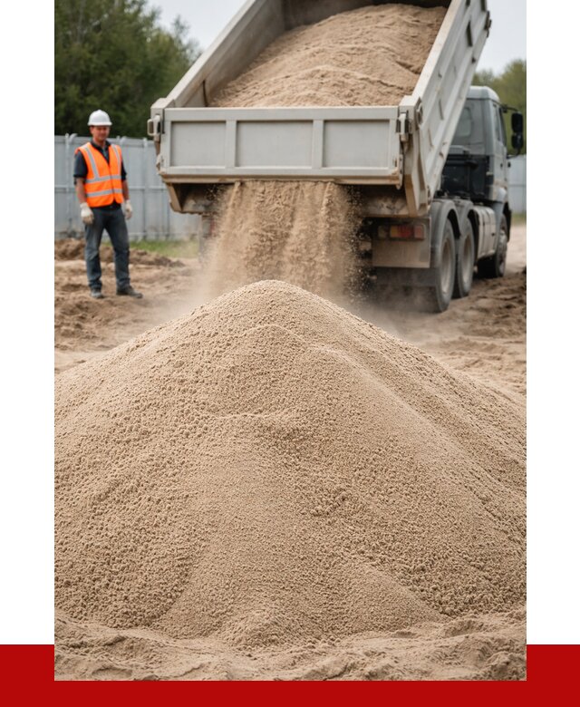 Купить сеяный песок с доставкой в Курске от 2293 р ПРОНЕРУДКус