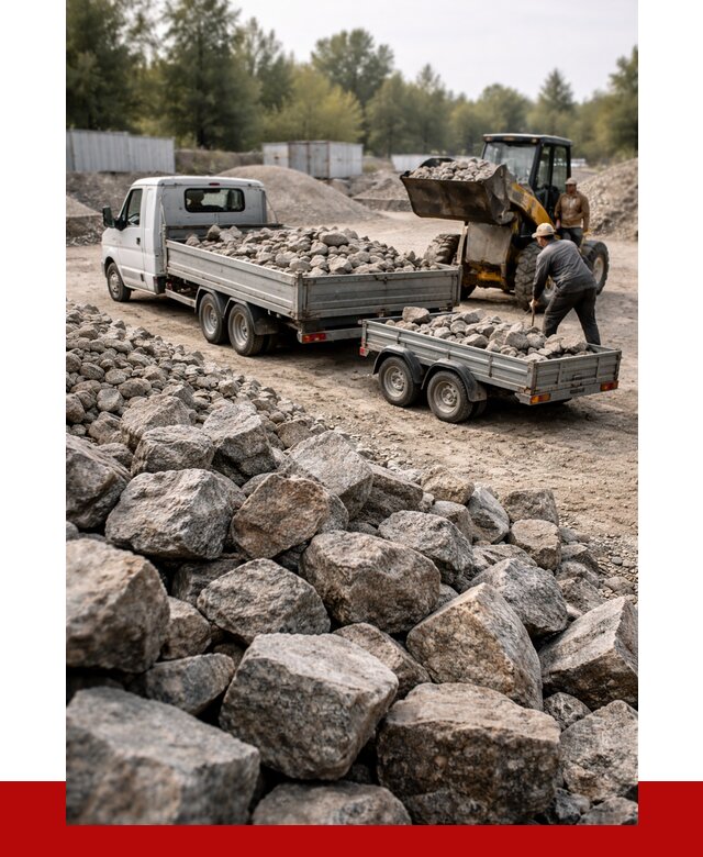 Купить бутовый камень гранитный в Курске от 2919 р. | ПРОНЕРУДКус