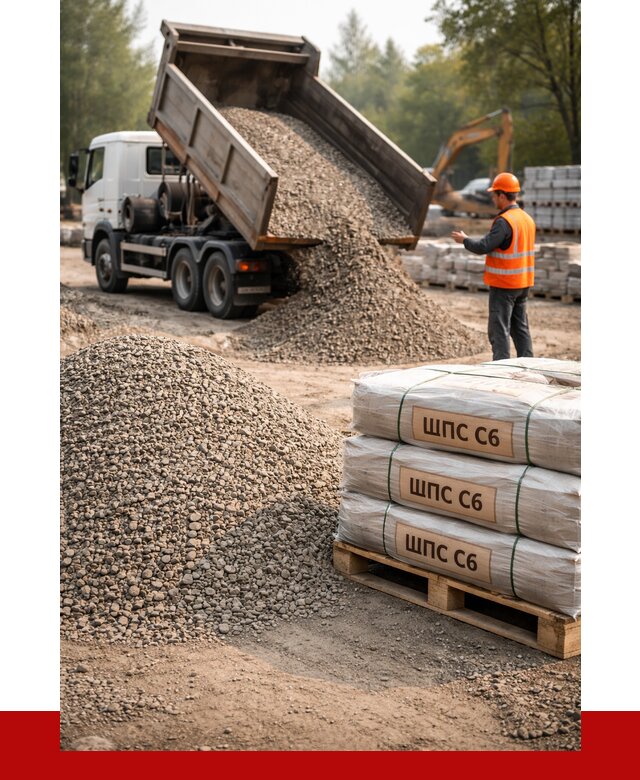 ЩПС С6 в Курске с доставкой от 2293 р. за куб | ПРОНЕРУДКус
