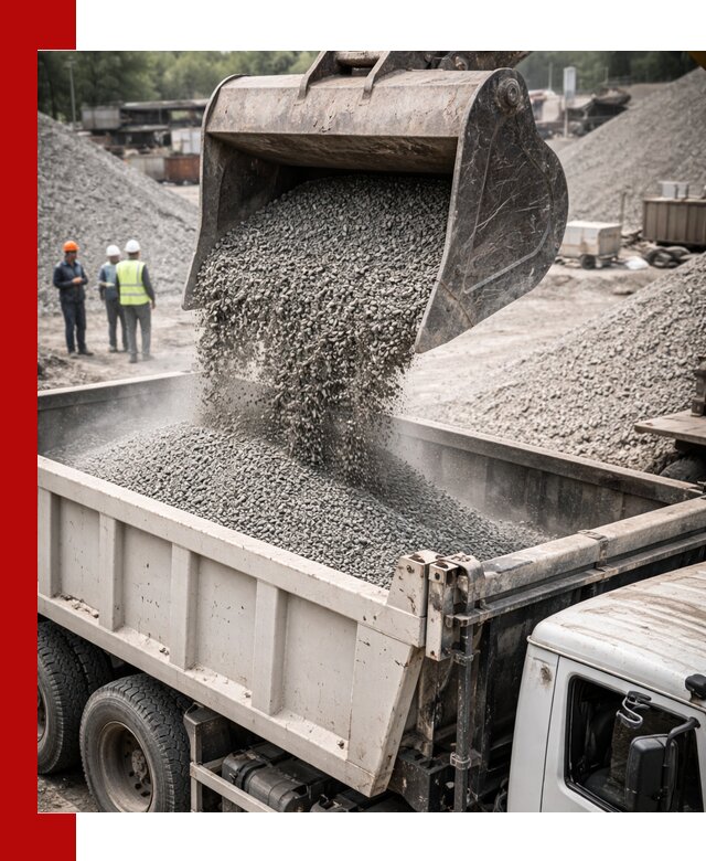Отсев и крошка для строительства и дорожных работ в Курске