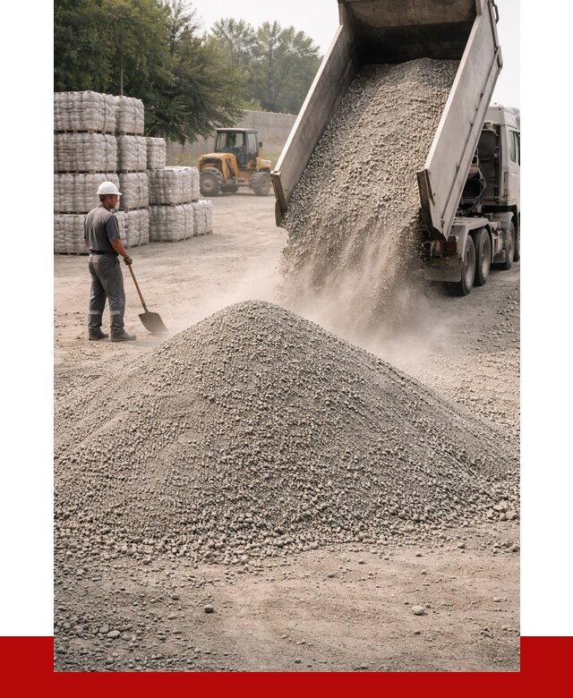 Купить известняковый отсев 0-5 в Курске от 8860 р. | ПРОНЕРУДКус