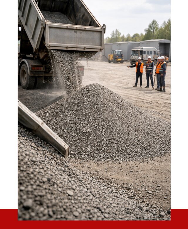 Гравийный отсев 0-5 в Курске от 1251 р. с доставкой | ПРОНЕРУДКус