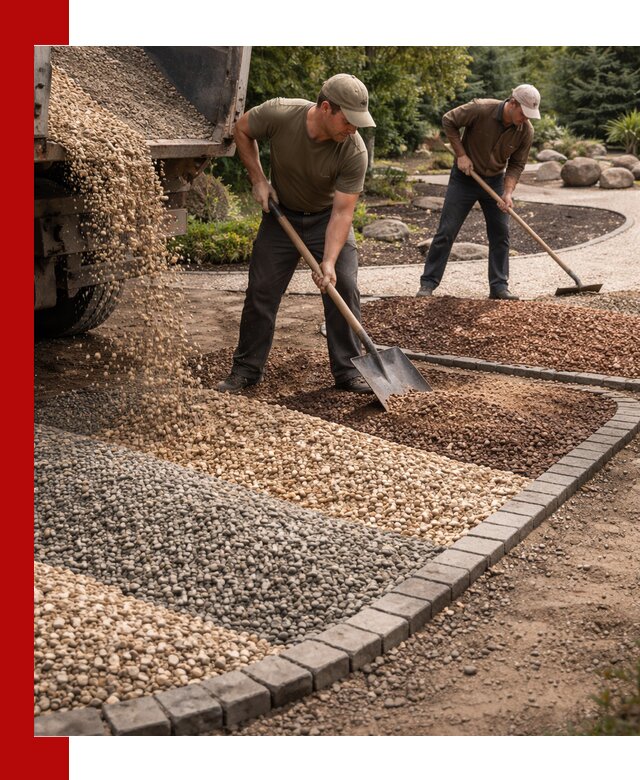 Декоративная крошка для ландшафта в Курске — продажа и доставка