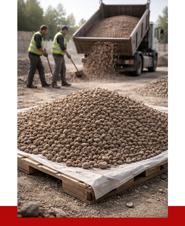 Керамзит фракция 5-10 в Курске от 4378 р. с доставкой | ПРОНЕРУДКус