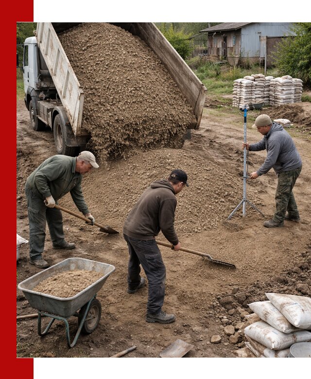 Керамзитовый песок с доставкой в Курске оптом и в розницу