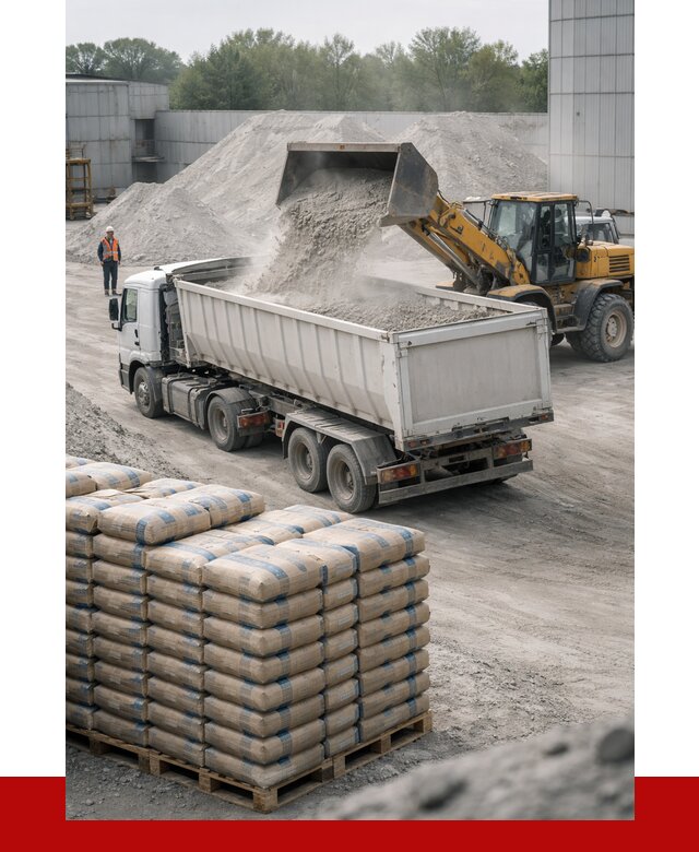 Купить цемент навалом в Курске от 5733 р. с доставкой | ПРОНЕРУДКус