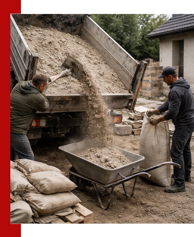 Качественная сухая смесь для кладки с доставкой в Курске