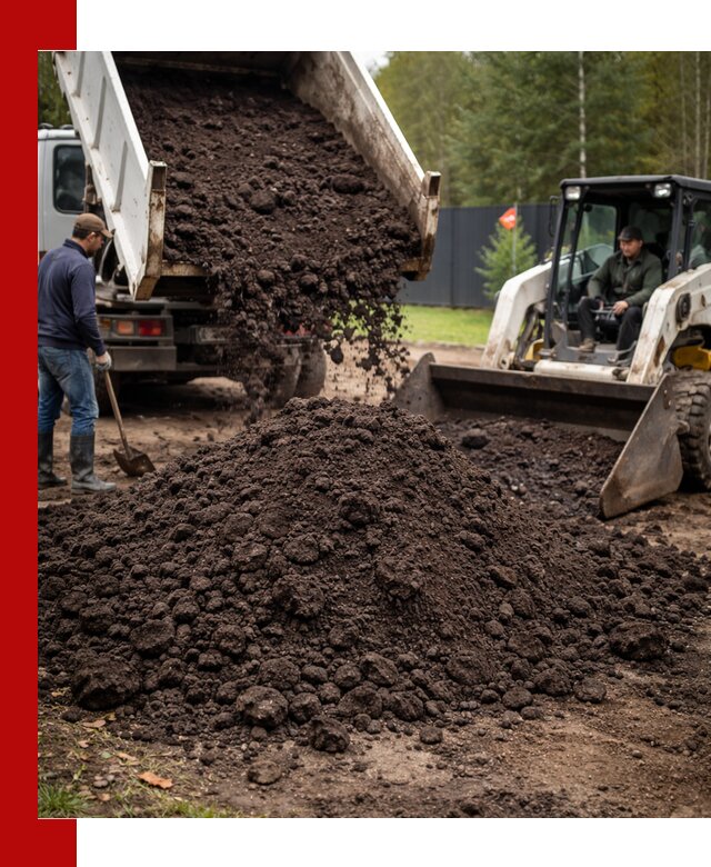 Плодородный грунт с доставкой в Курске для садов и огородов