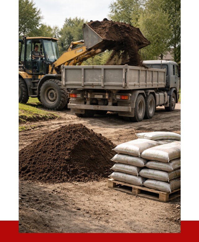 Почвогрунт в Курске с доставкой от 3336 р. за куб | ПРОНЕРУДКус