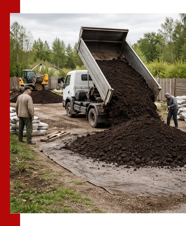 Доставка качественного почвогрунта в Курске оптом и в розницу