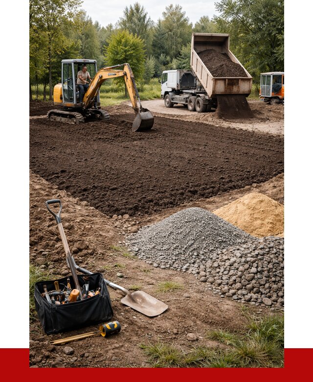 Купить грунт для отсыпки участка в Курске от 2606 р. | ПРОНЕРУДКус