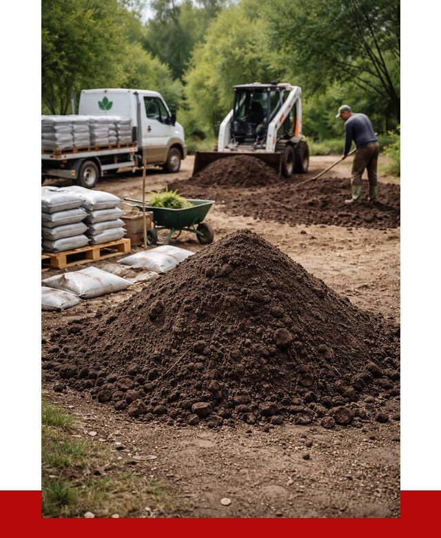 Грунт для озеленения с доставкой в Курске от 1876 р. | ПРОНЕРУДКус