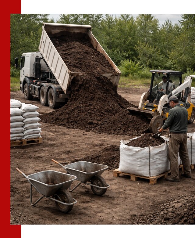 Доставка и продажа торфогрунта в Курске оптом и в розницу