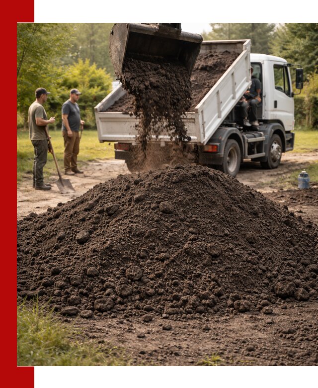 Доставка и продажа чернозема в Курске оптом и в розницу