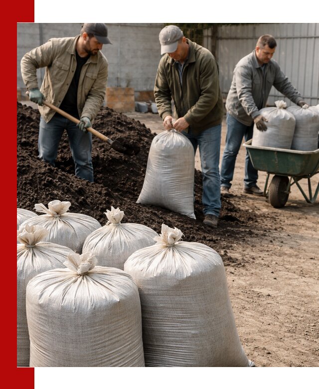 Купить чернозем в мешках с доставкой в Курске