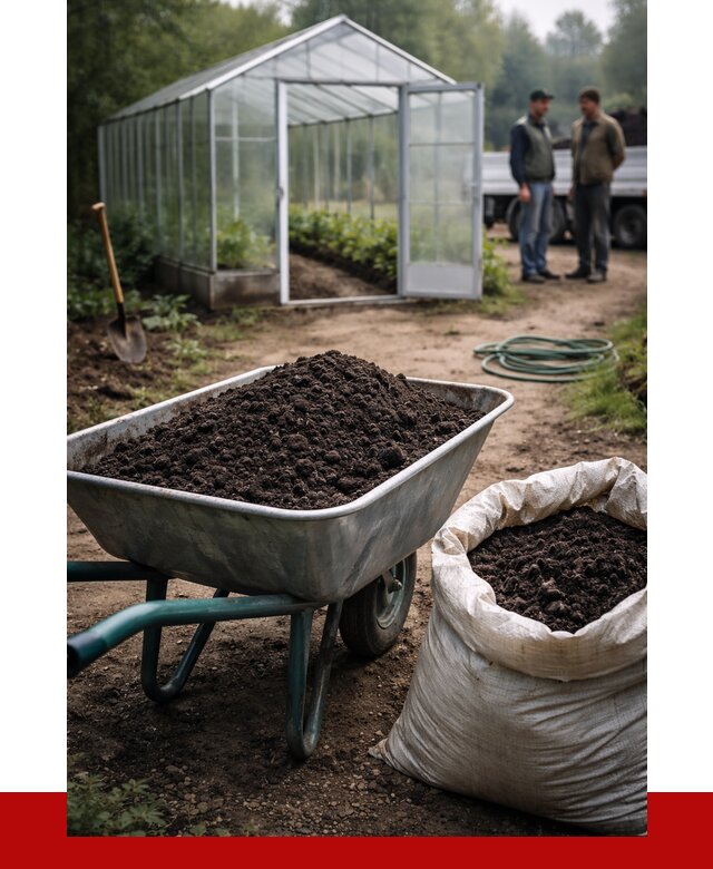 Чернозем для теплицы в Курске с доставкой от 1564 р. | ПРОНЕРУДКус