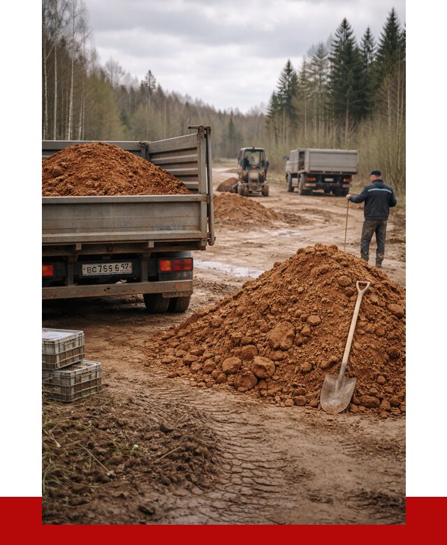 Глина и суглинки в Курске от 4691 р. за куб | ПРОНЕРУДКус