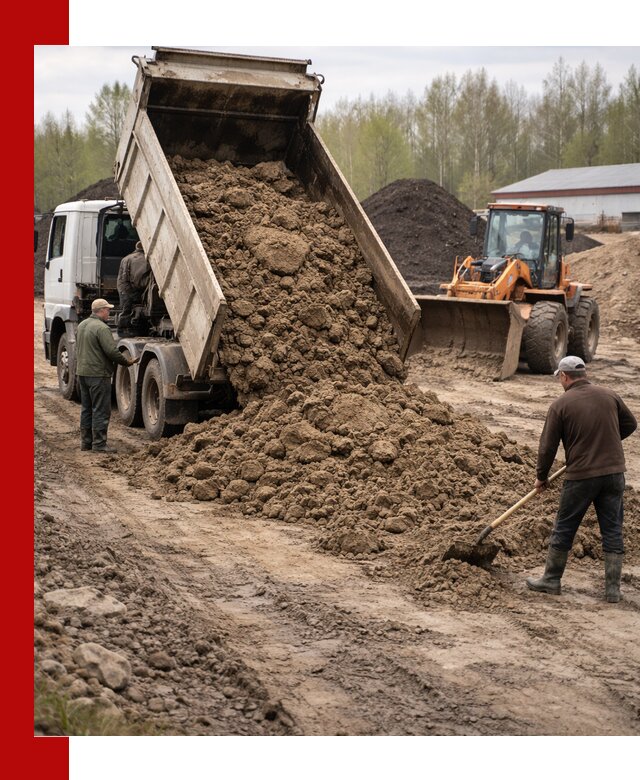 Доставка глин и суглинков в Курске оптом и вкрай