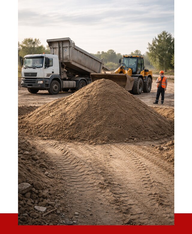 Купить песчаный грунт с доставкой в Курске от 4378 р. | ПРОНЕРУДКус