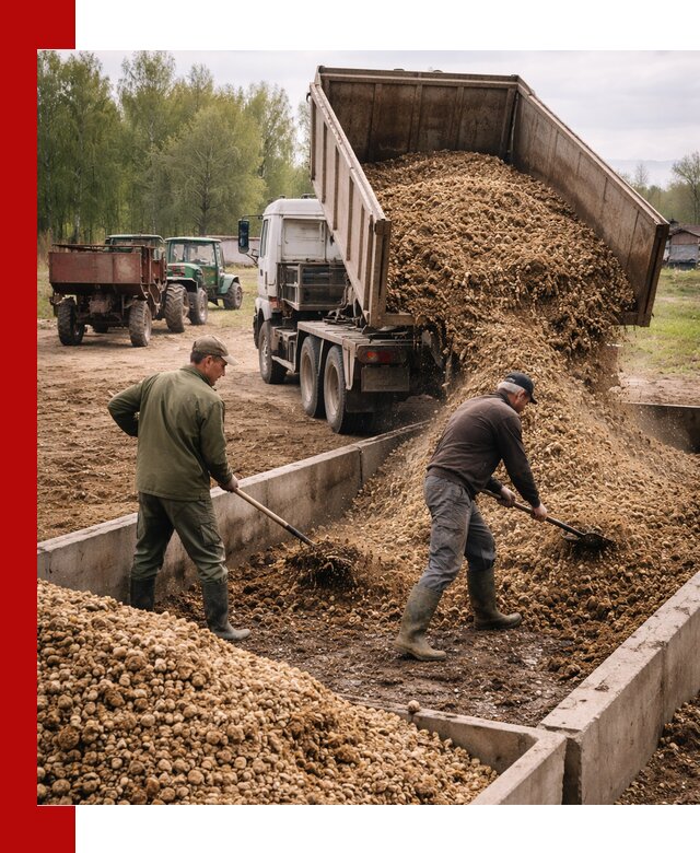 Куриный помет с доставкой в Курске оптом и в розницу