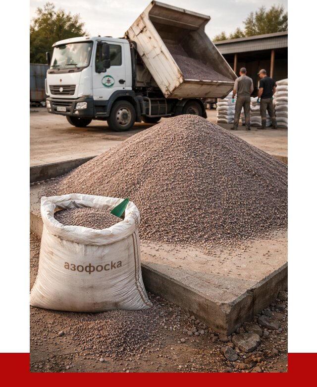 Купить азофоска в Курске с доставкой от 1251 р. за куб | ПРОНЕРУДКус