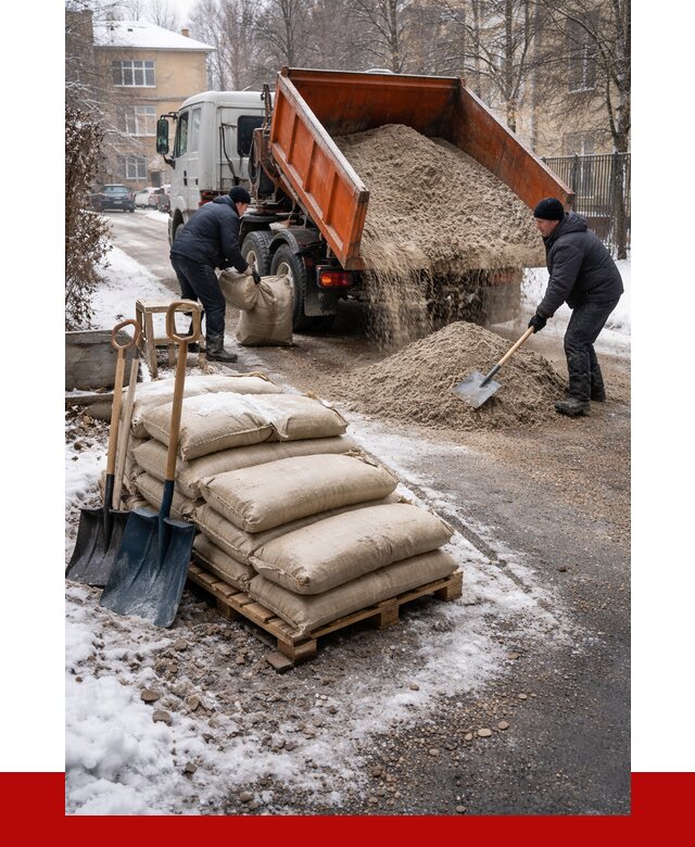 Противогололедные материалы оптом в Курске от 4378 р. | ПРОНЕРУДКус