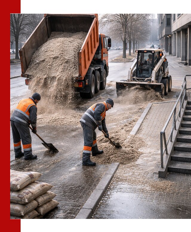 Поставка противогололедных материалов в Курске