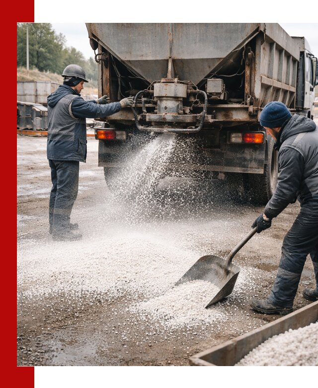 Доставка и продажа хлористого кальция в Курске