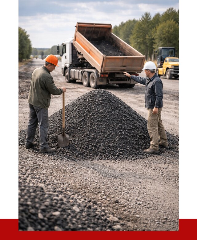 Купить асфальтовую крошку для дорог в Курске от 4378 р. | ПРОНЕРУДКус