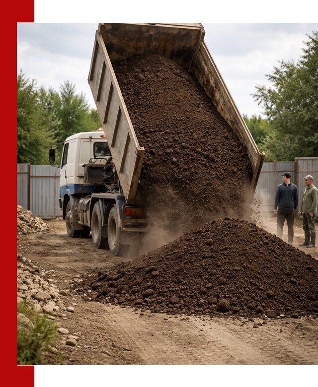 Доставка самосвалом 10 кубов в Курске быстро и надёжно