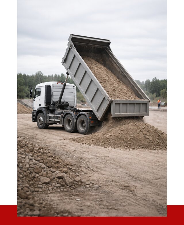 Доставка самосвалом 15 кубов в Курске от 6776 руб. | ПРОНЕРУДКус