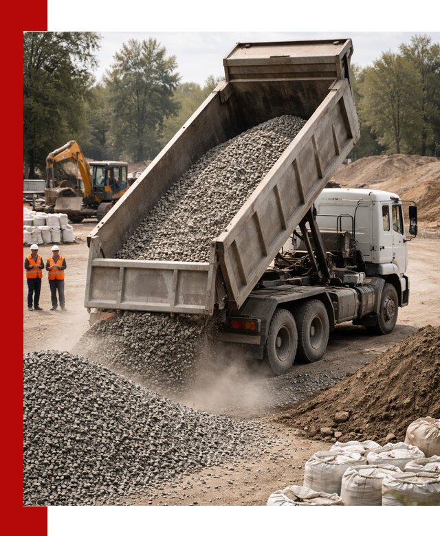 Аренда самосвала в Курске для доставки сыпучих и нерудных материалов