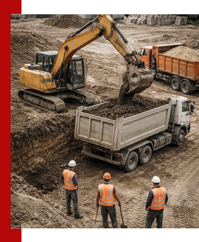 Разработка грунта для строительства и благоустройства в Курске